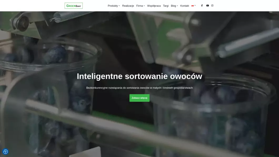 Sortownice do owoców - Green Sort - podgląd